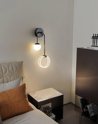 Ferra LED Wall Light | Brass, Acrylic, Aluminum | Set of 2