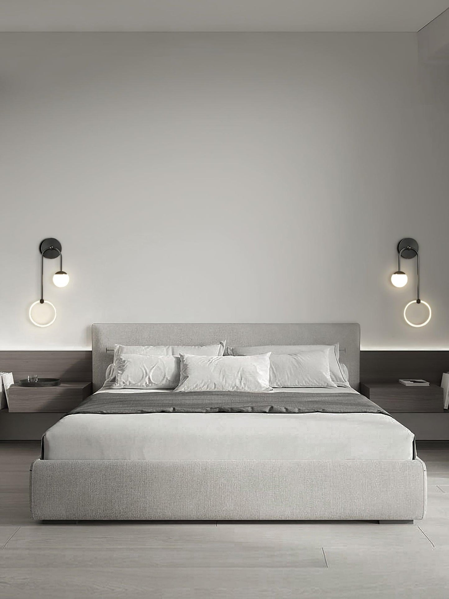 Ferra LED Wall Light | Brass, Acrylic, Aluminum | Set of 2