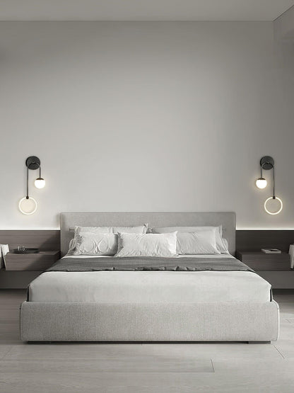 Ferra LED Wall Light | Brass, Acrylic, Aluminum | Set of 2