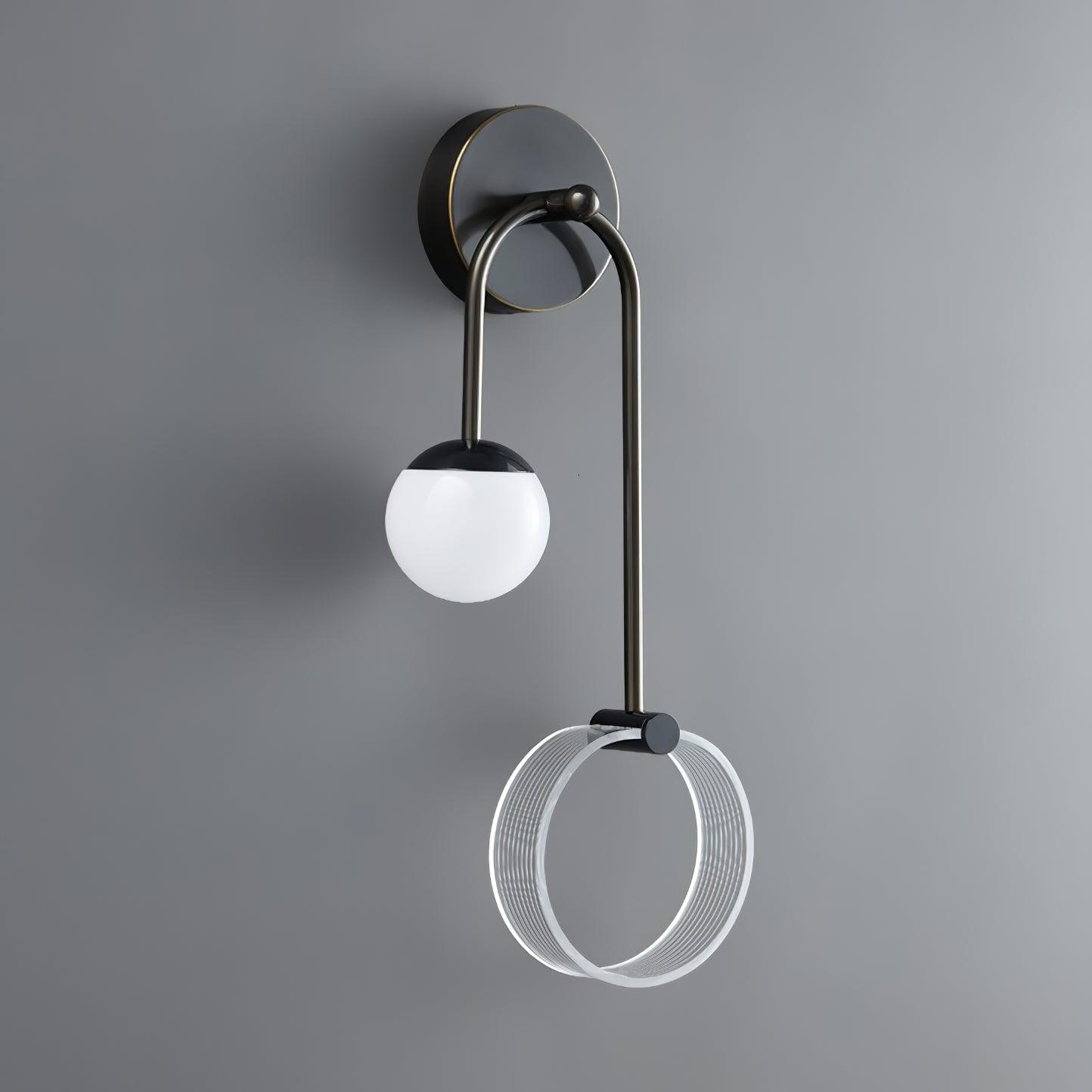 Ferra LED Wall Light | Brass, Acrylic, Aluminum | Set of 2