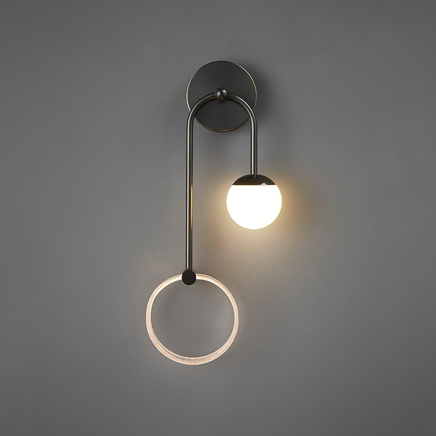 Ferra LED Wall Light | Brass, Acrylic, Aluminum | Set of 2