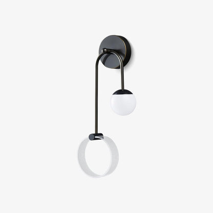 Ferra LED Wall Light | Brass, Acrylic, Aluminum | Set of 2