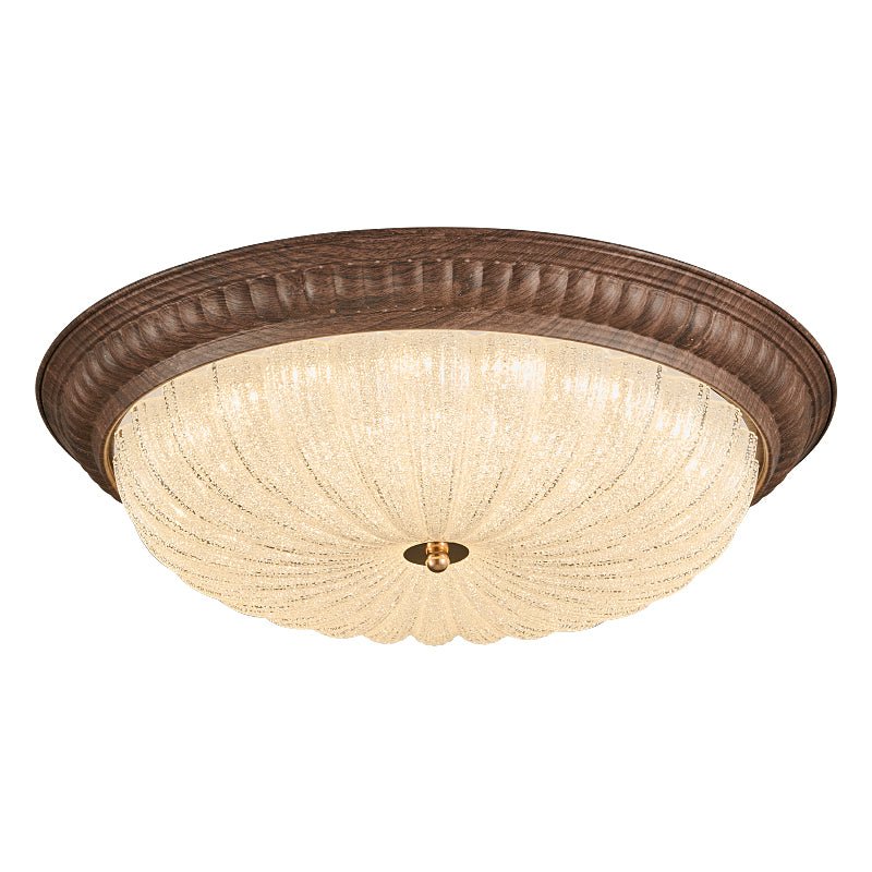 Ferrara Ceiling Light | Walnut Wood Grain | Acrylic