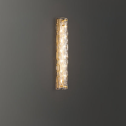 Fine Art Sconce | Glass Shade | Gold