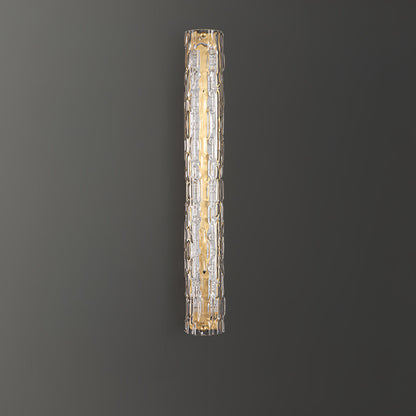 Fine Art Sconce | Glass Shade | Gold