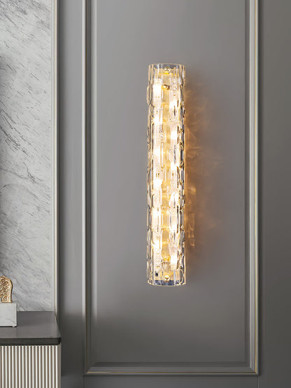 Fine Art Sconce | Glass Shade | Gold