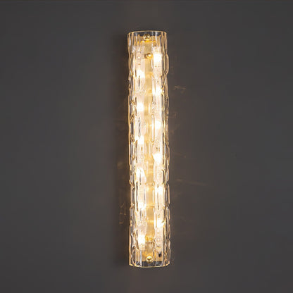 Fine Art Sconce | Glass Shade | Gold