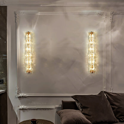 Fine Art Sconce | Glass Shade | Gold