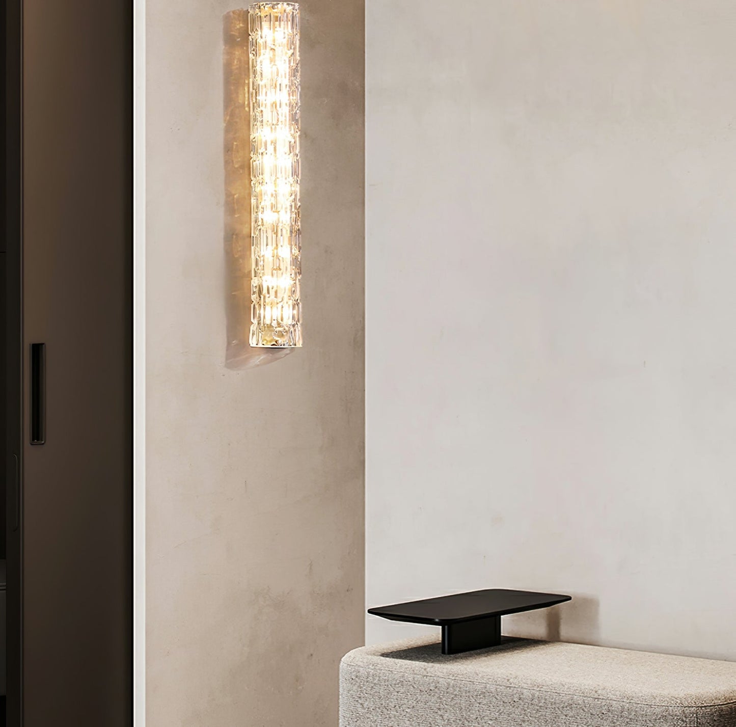 Fine Art Sconce | Glass Shade | Gold