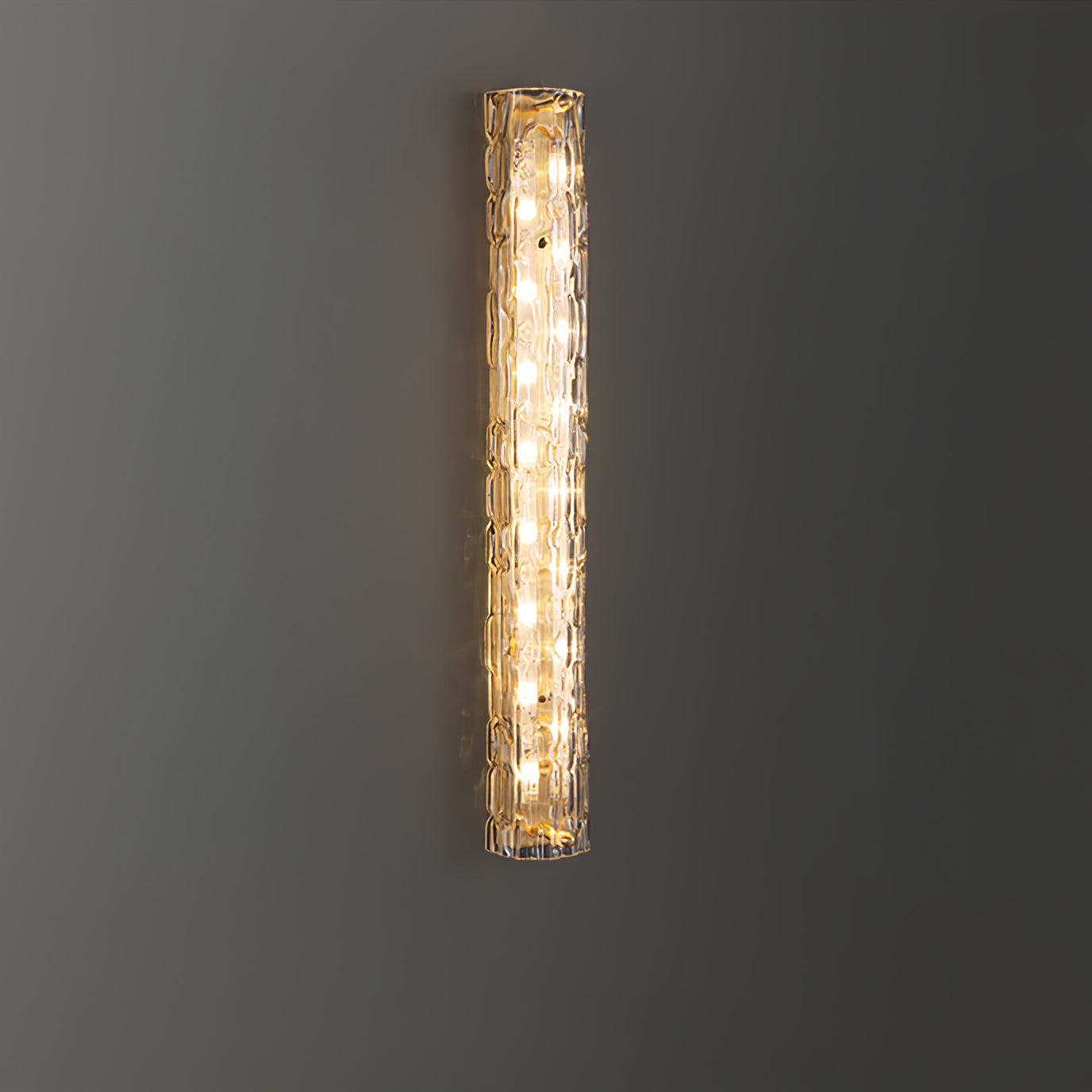 Fine Art Sconce | Glass Shade | Gold