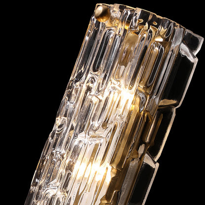Fine Art Sconce | Glass Shade | Gold