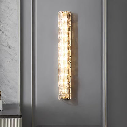Fine Art Sconce | Glass Shade | Gold