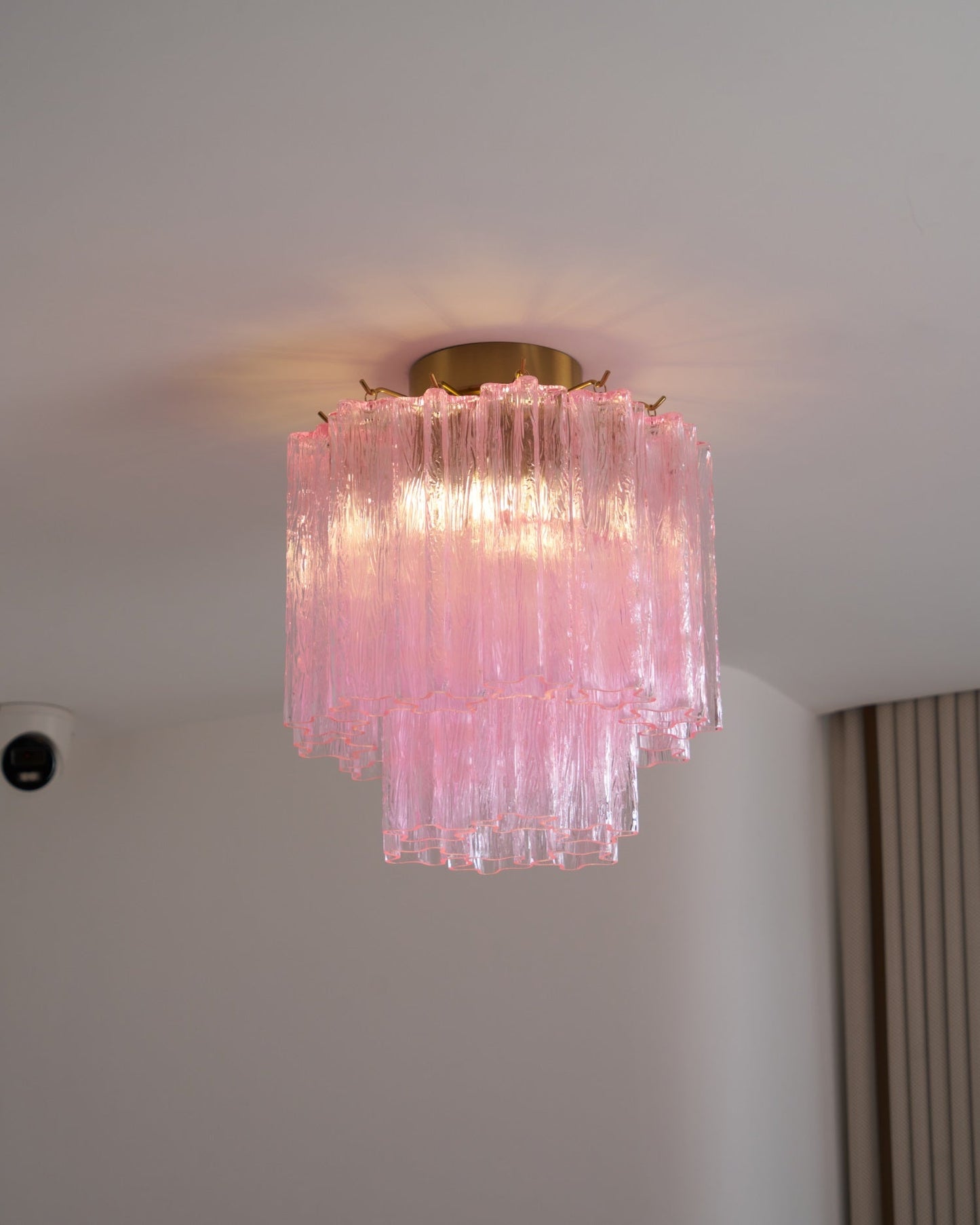 Fiora Ceiling Lamp | Murano Glass | Pink
