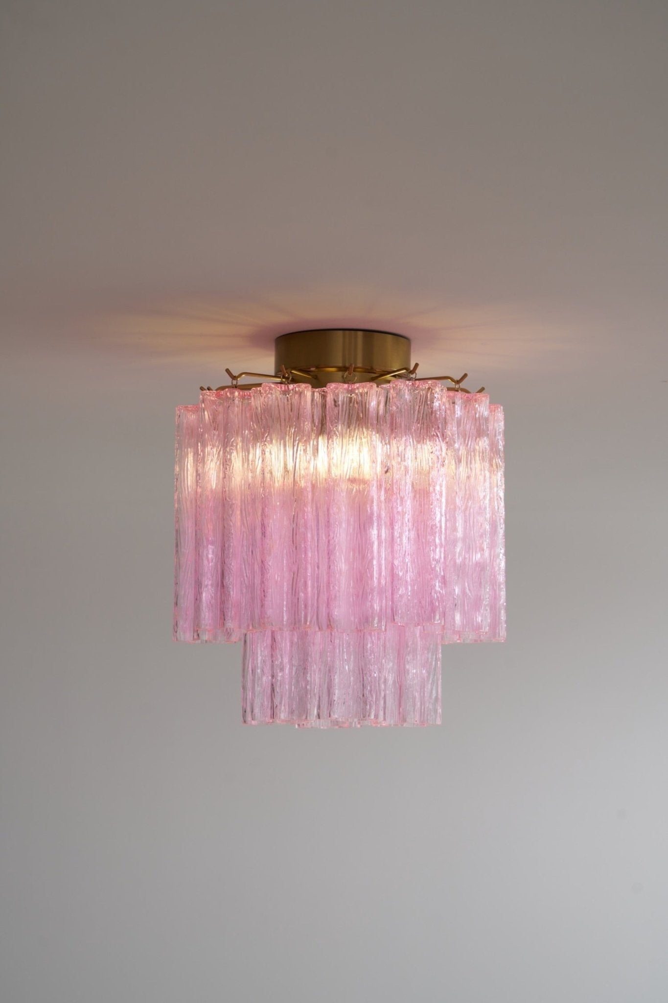 Fiora Ceiling Lamp | Murano Glass | Pink