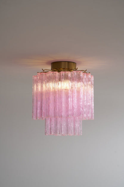 Fiora Ceiling Lamp | Murano Glass | Pink