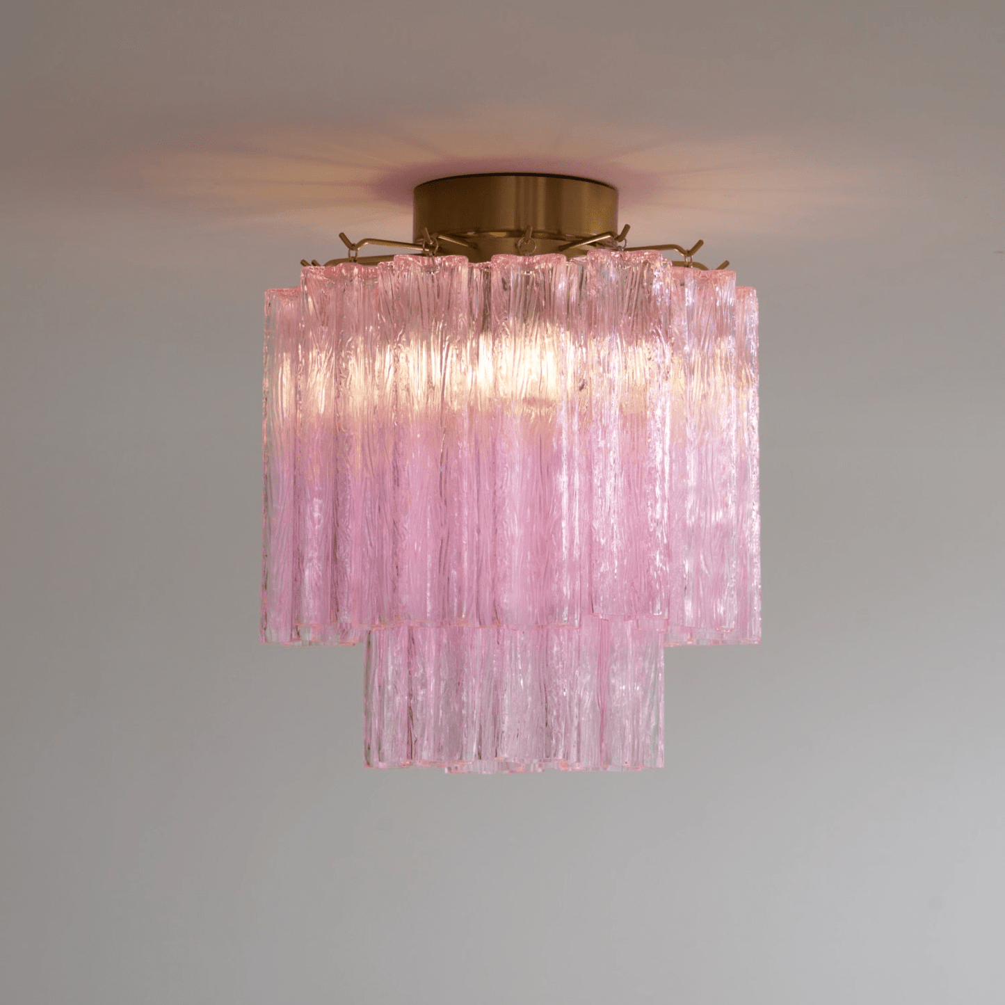 Fiora Ceiling Lamp | Murano Glass | Pink