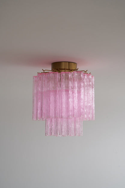 Fiora Ceiling Lamp | Murano Glass | Pink