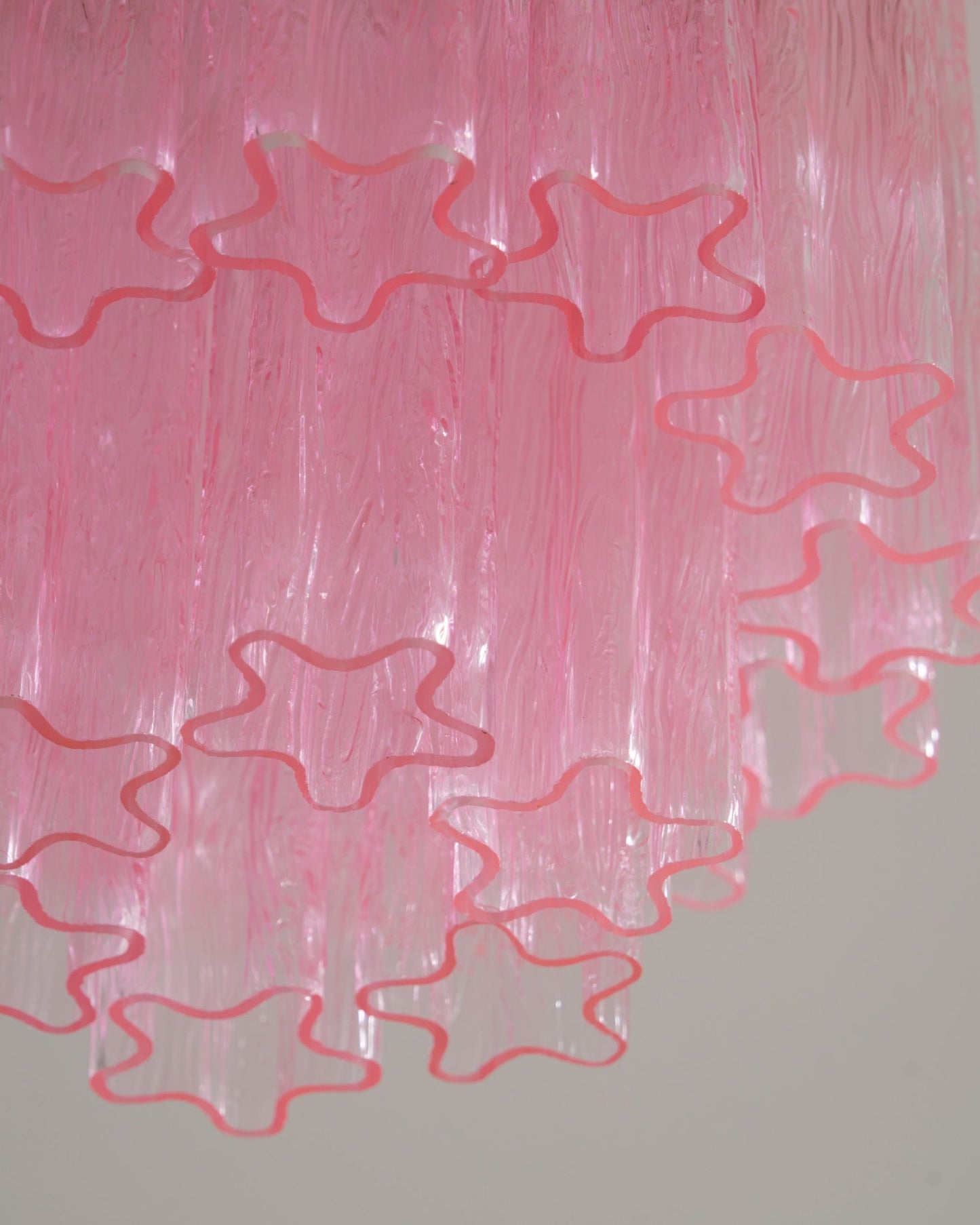 Fiora Ceiling Lamp | Murano Glass | Pink