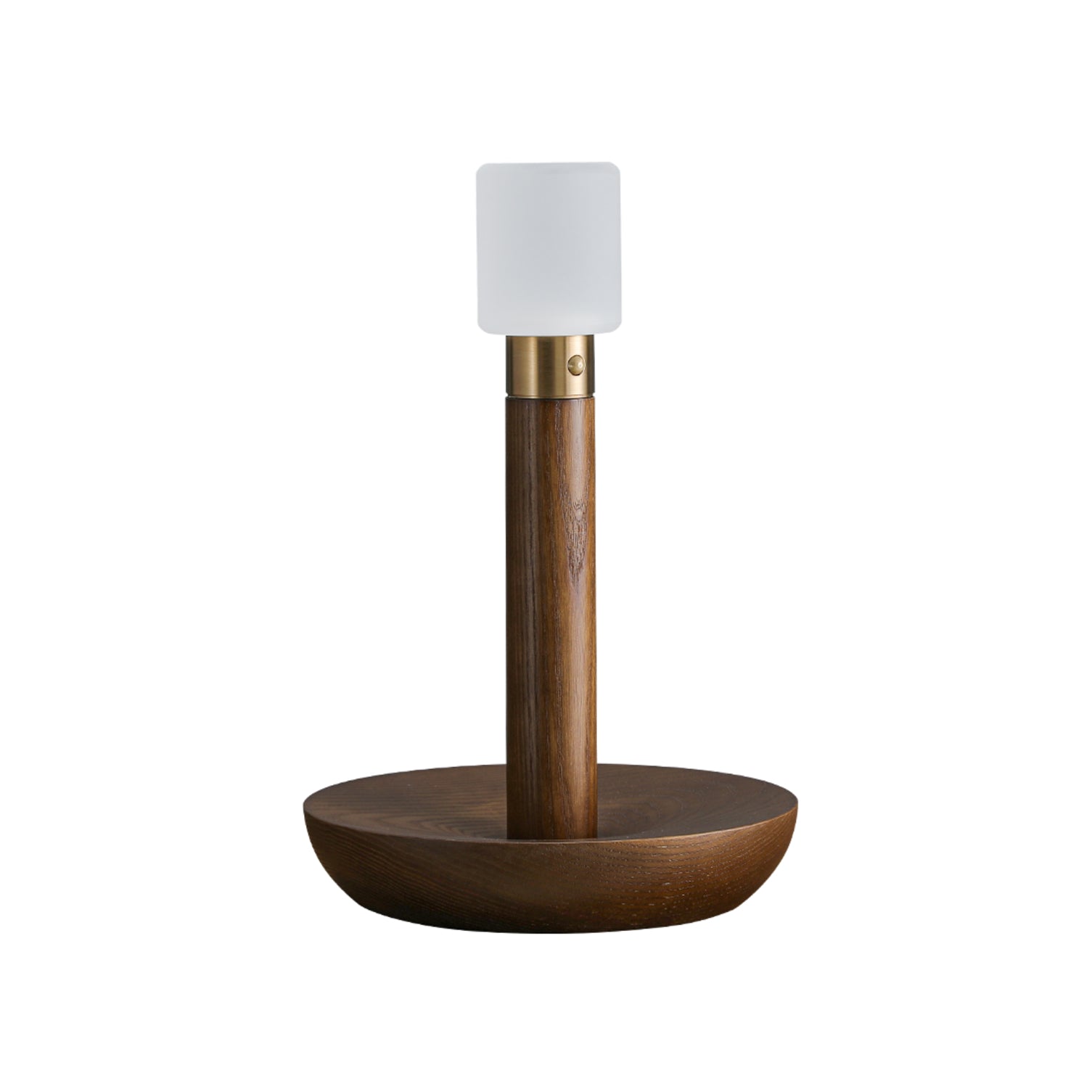 Fire Stick Table Lamp | Solid Wood | Black