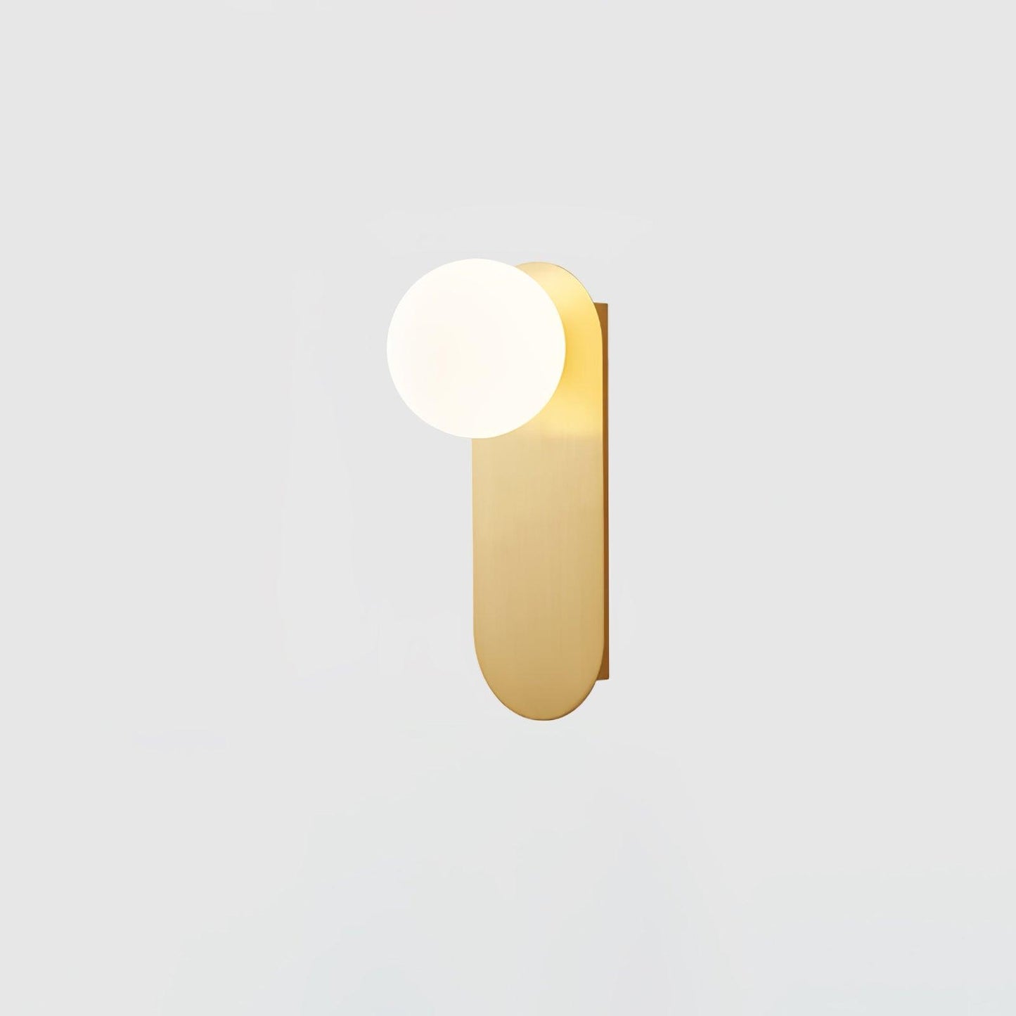 Globe Wall Sconce | Brass & Glass | Set of 2