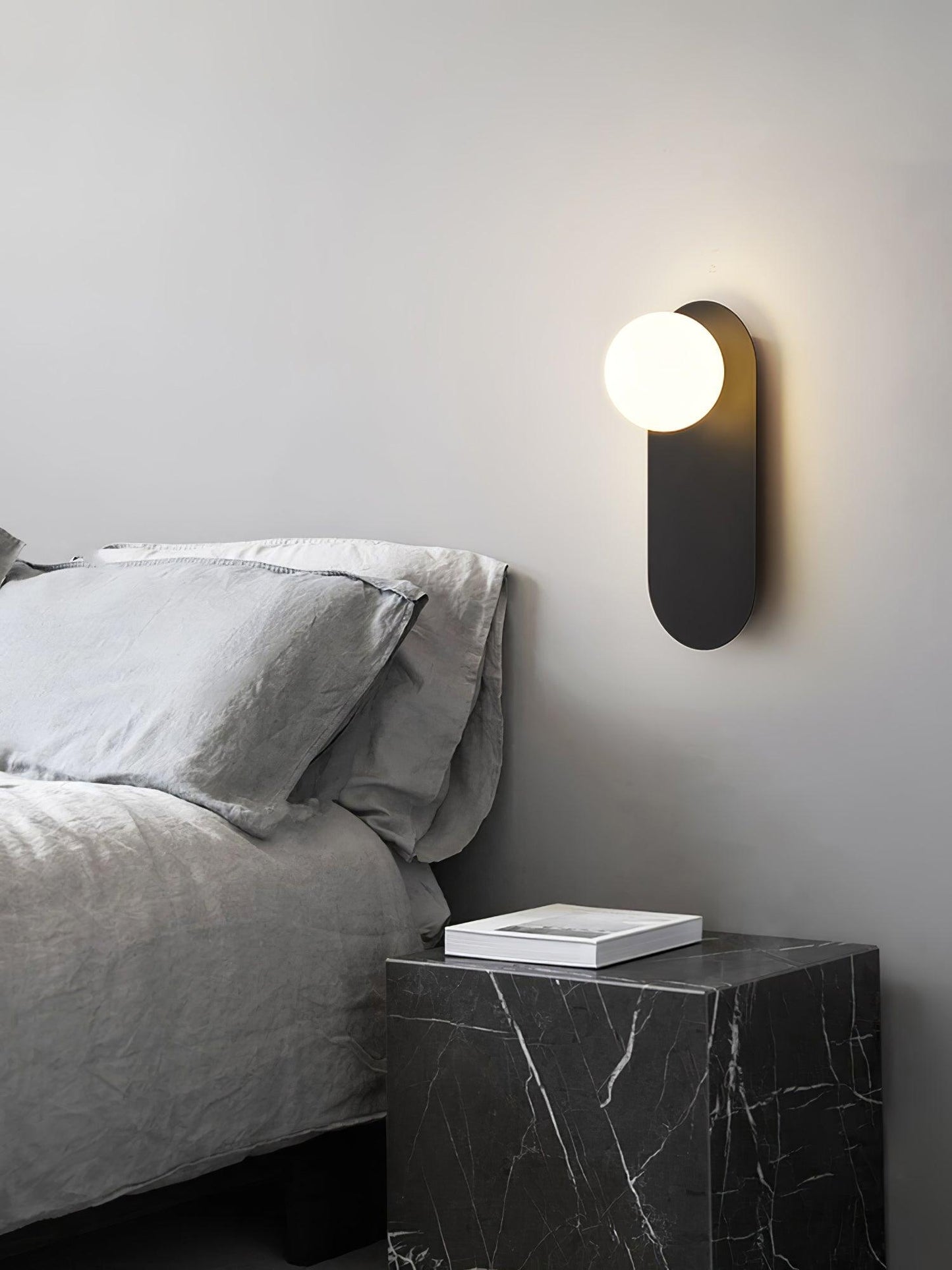 Globe Wall Sconce | Brass & Glass | Set of 2