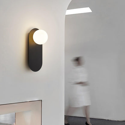 Globe Wall Sconce | Brass & Glass | Set of 2
