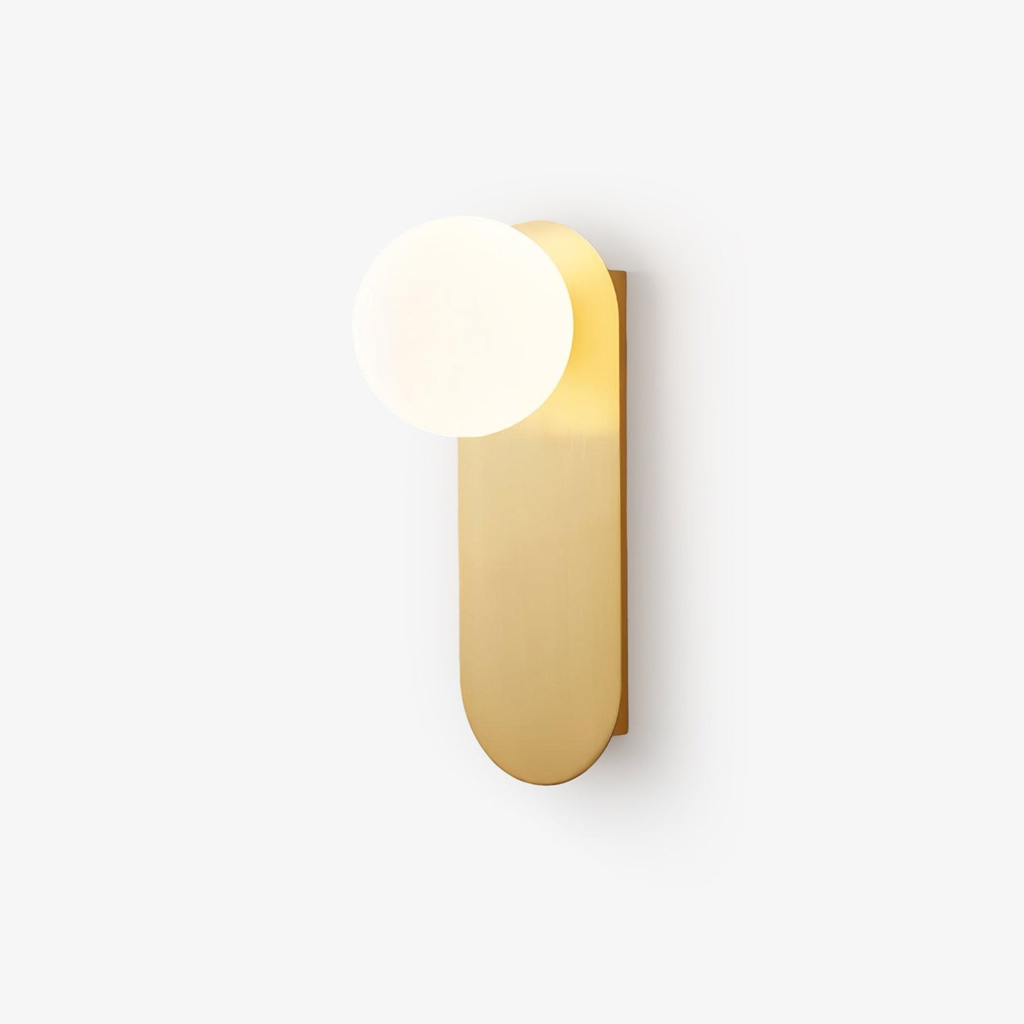Globe Wall Sconce | Brass & Glass | Set of 2