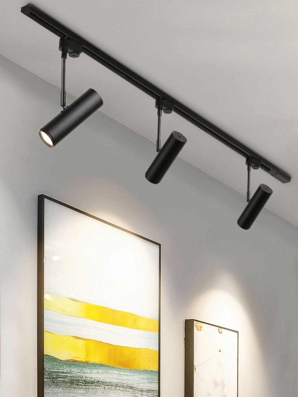 Flatspot Ceiling Light | Aluminum | Black or White