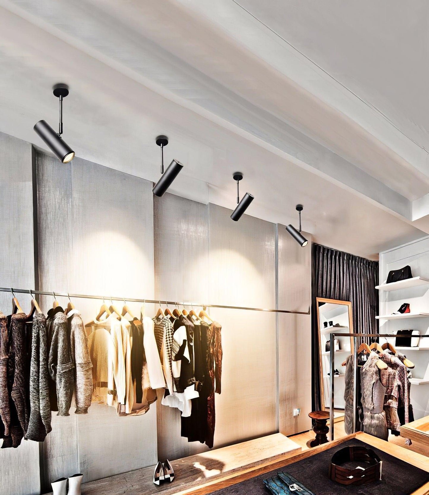 Flatspot Ceiling Light | Aluminum | Black or White