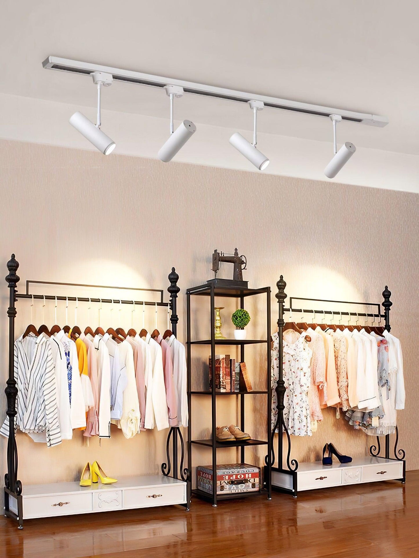 Flatspot Ceiling Light | Aluminum | Black or White