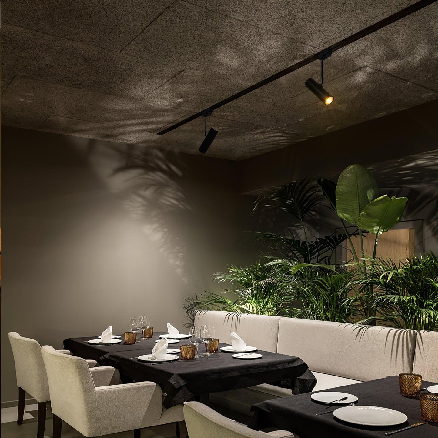 Flatspot Ceiling Light | Aluminum | Black or White
