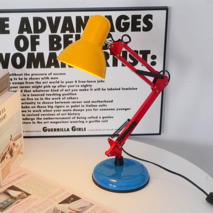 Flexi Bright Table Lamp | Metal | Blue, Red, Yellow
