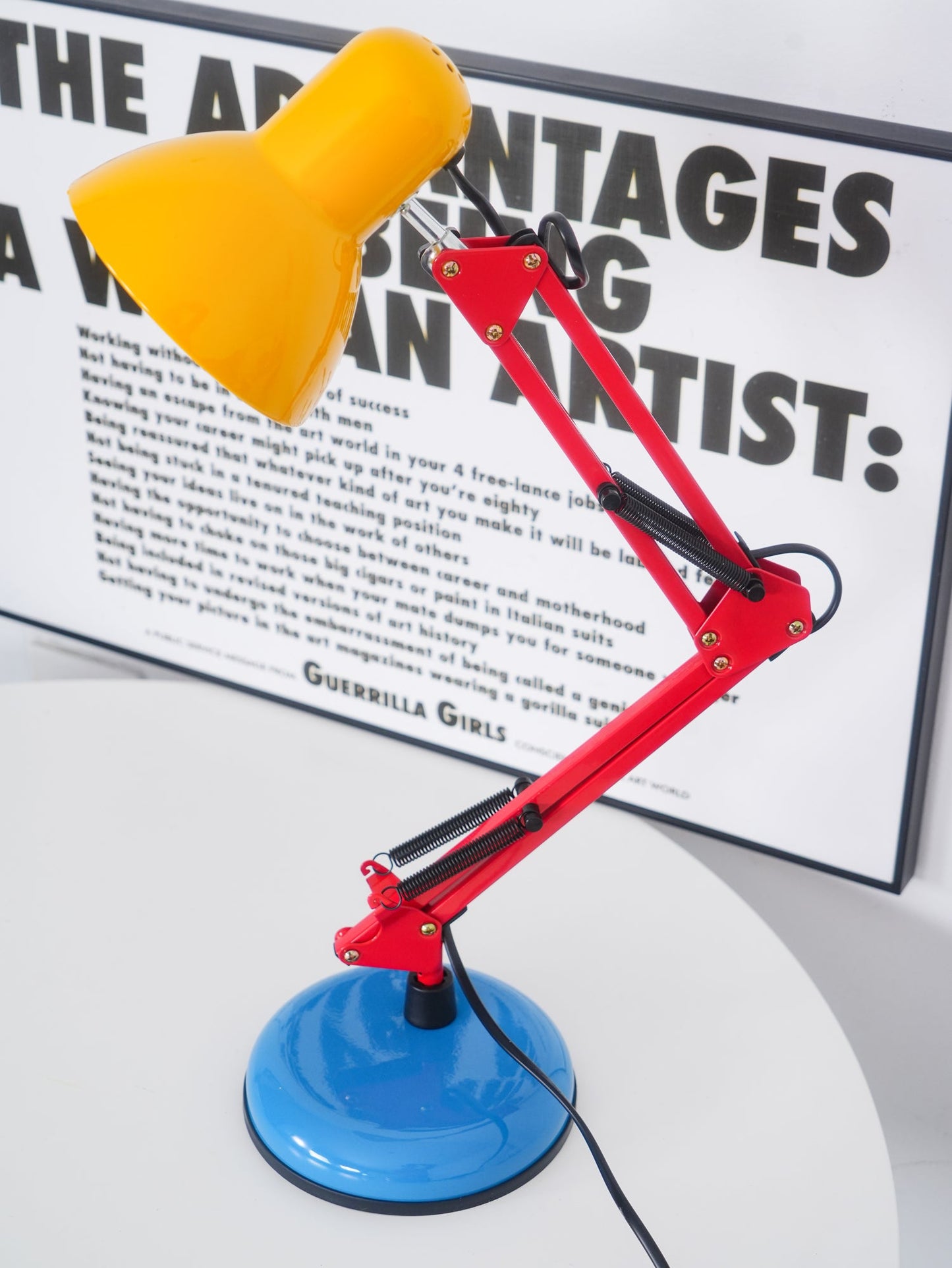 Flexi Bright Table Lamp | Metal | Blue, Red, Yellow