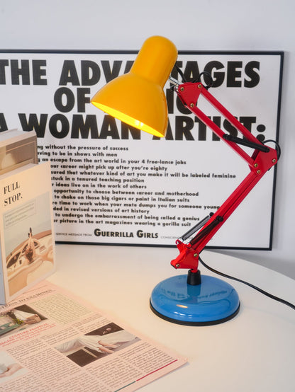 Flexi Bright Table Lamp | Metal | Blue, Red, Yellow