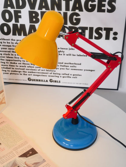 Flexi Bright Table Lamp | Metal | Blue, Red, Yellow