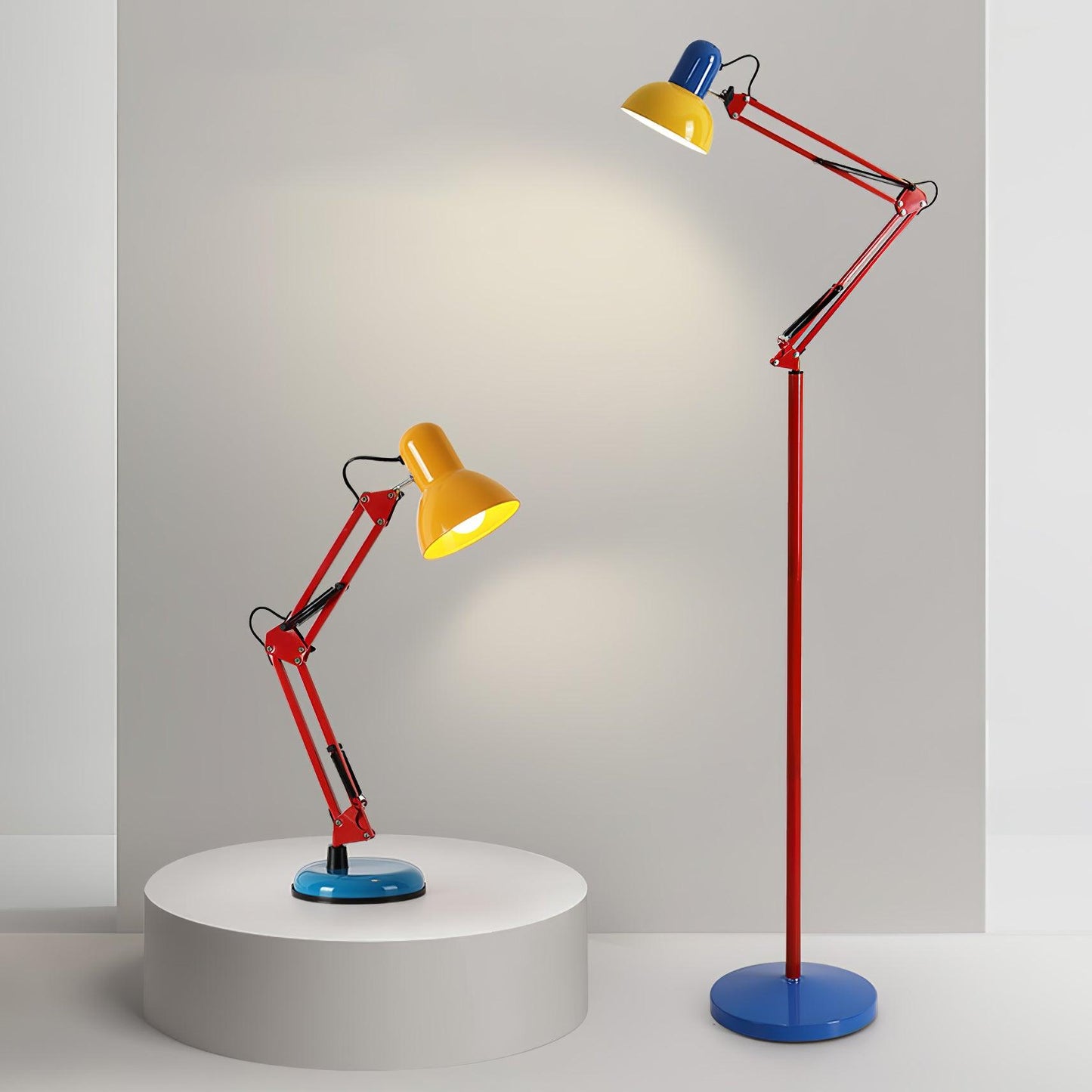 Flexi Bright Table Lamp | Metal | Blue, Red, Yellow