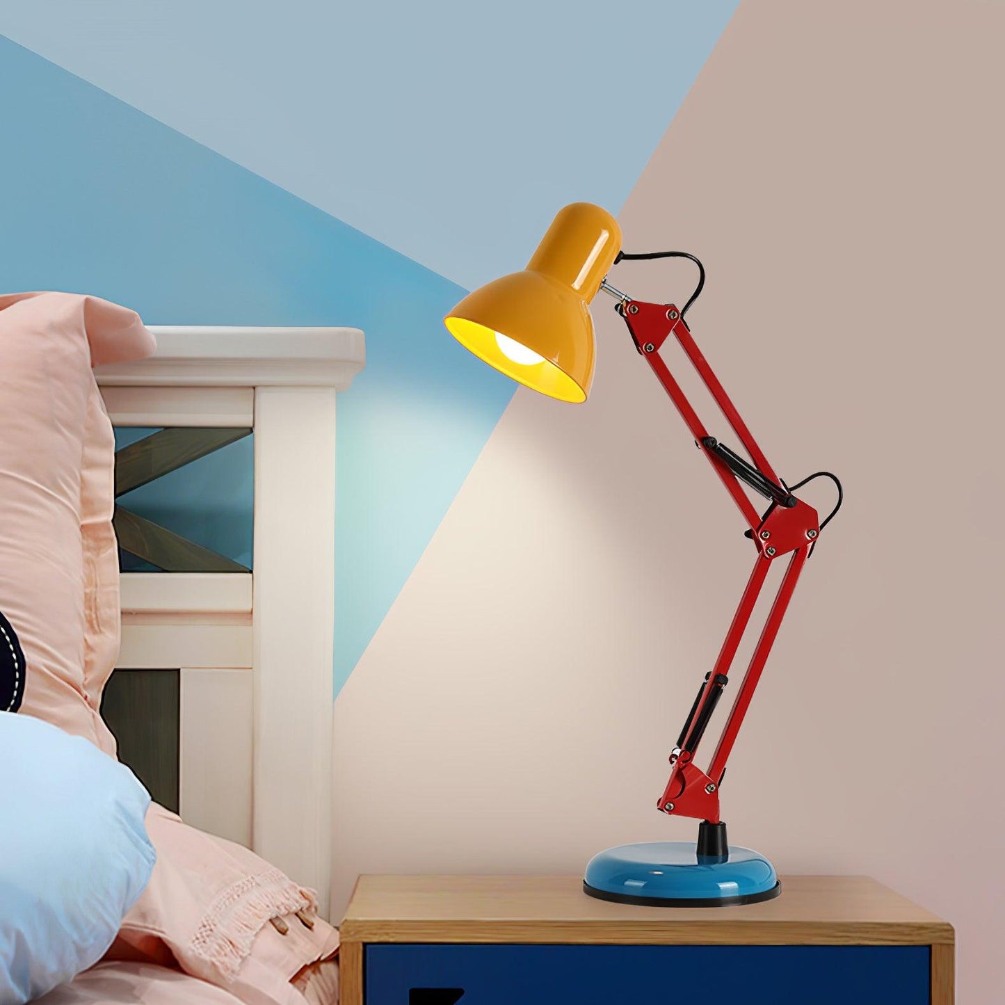 Flexi Bright Table Lamp | Metal | Blue, Red, Yellow