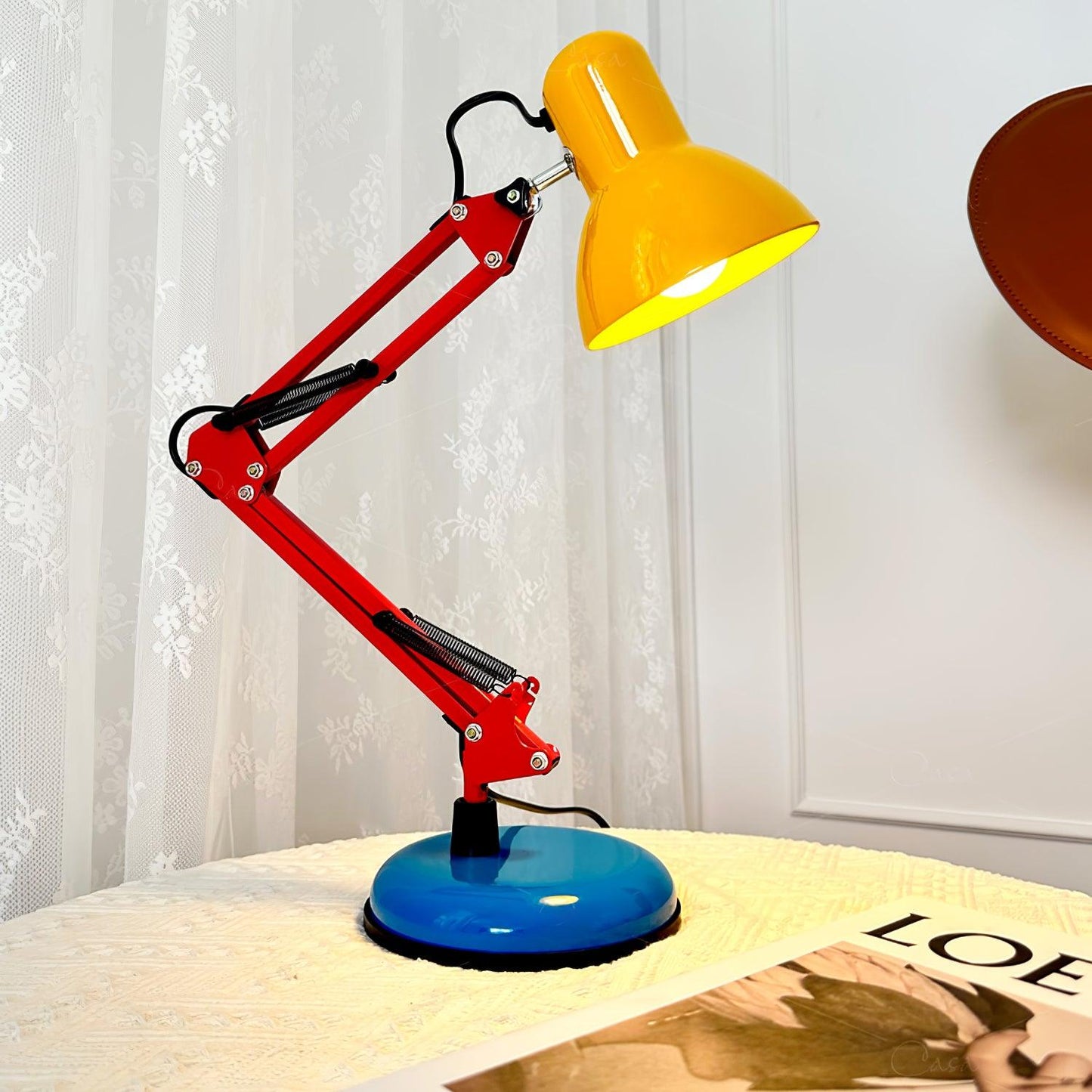 Flexi Bright Table Lamp | Metal | Blue, Red, Yellow
