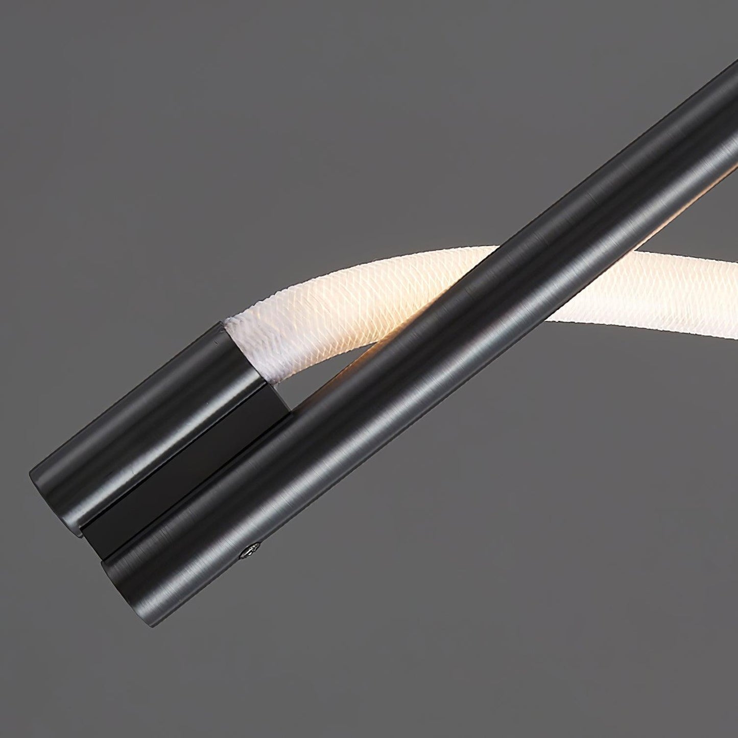 Flexible Linear Curve Wall Lamp | Silicone & Metal | Set of 2
