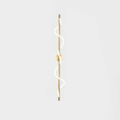 Flexible Linear Curve Wall Lamp | Silicone & Metal | Set of 2