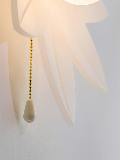 Flowers Wall Lamp | Resin & PC | White