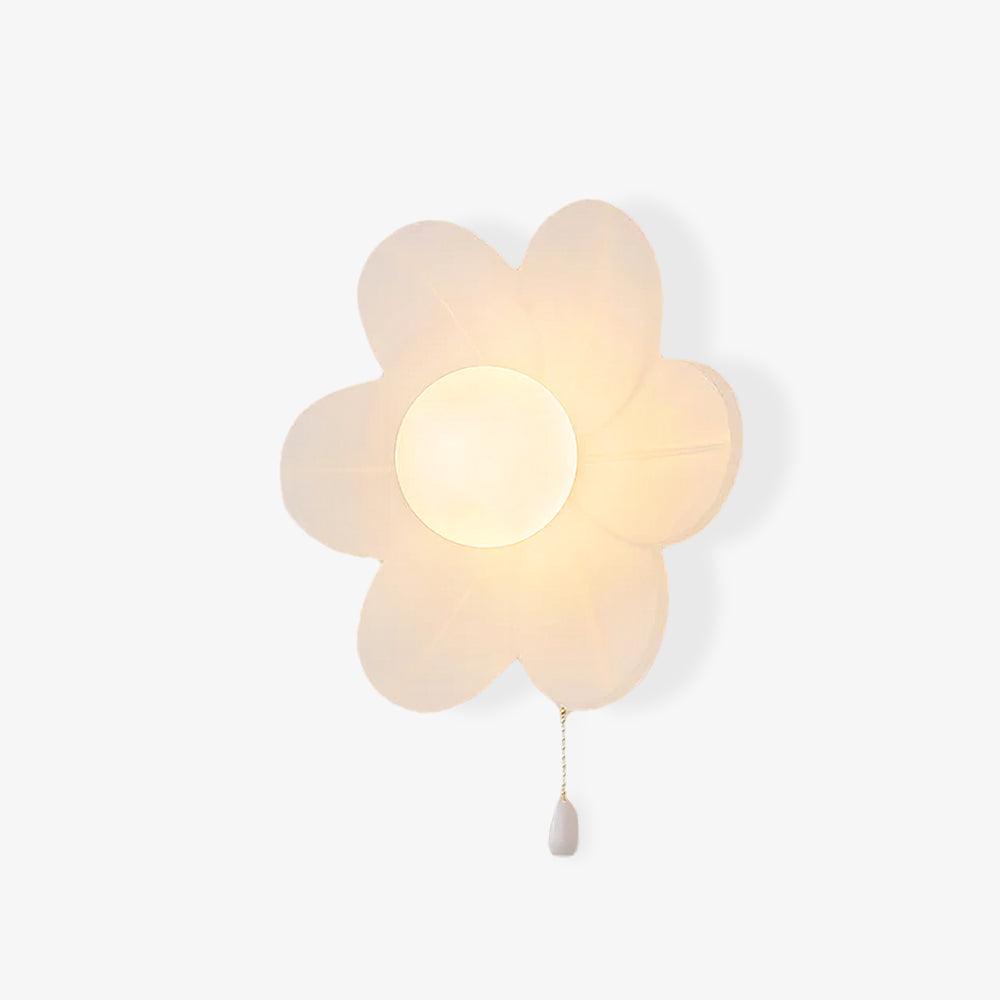 Flowers Wall Lamp | Resin & PC | White