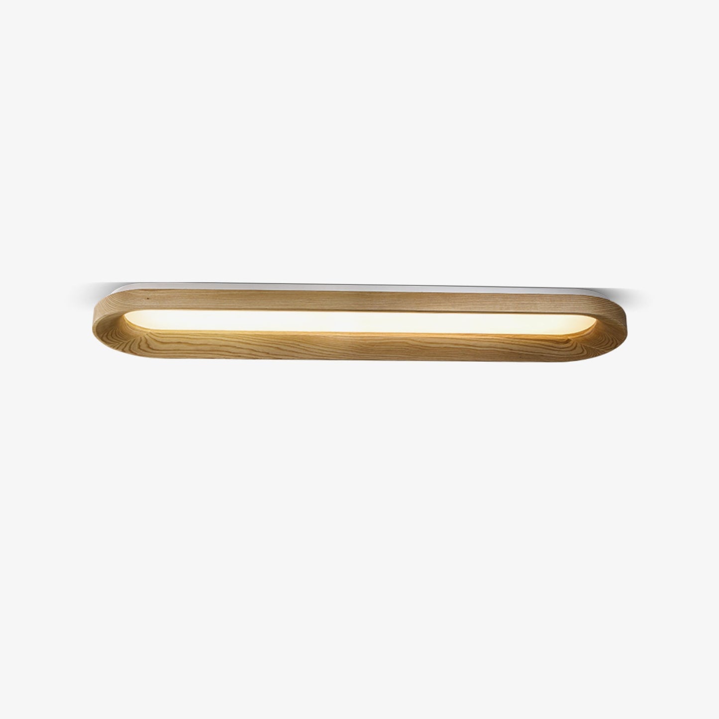 Flowing Cloud Ceiling Lamp | Wood, Metal, Acrylic | White Shade