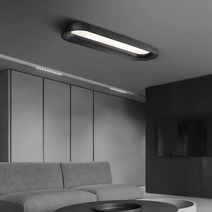 Flowing Cloud Ceiling Lamp | Wood, Metal, Acrylic | White Shade