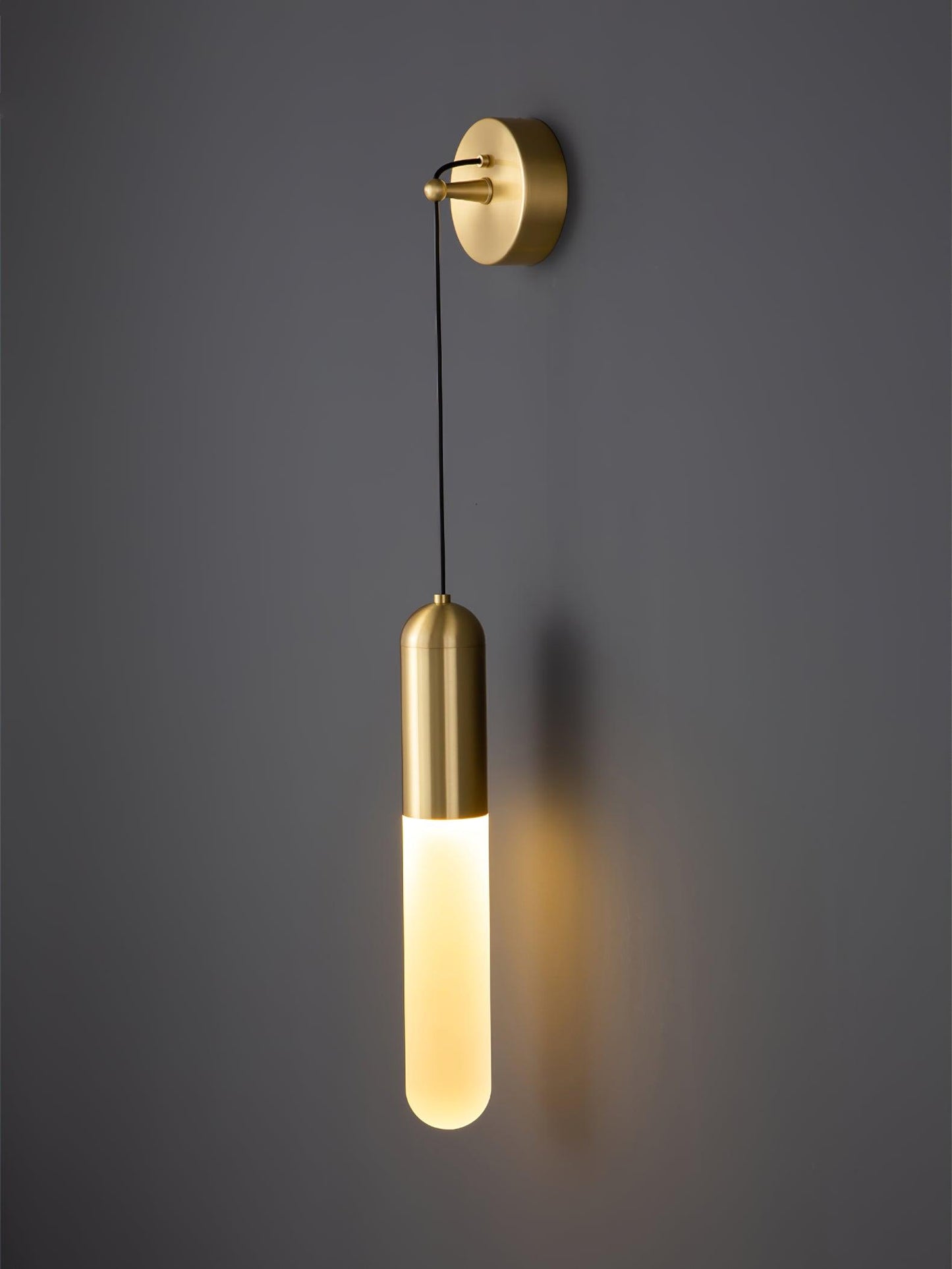 Flume Wall Light | Acrylic & Brass | Set of 2