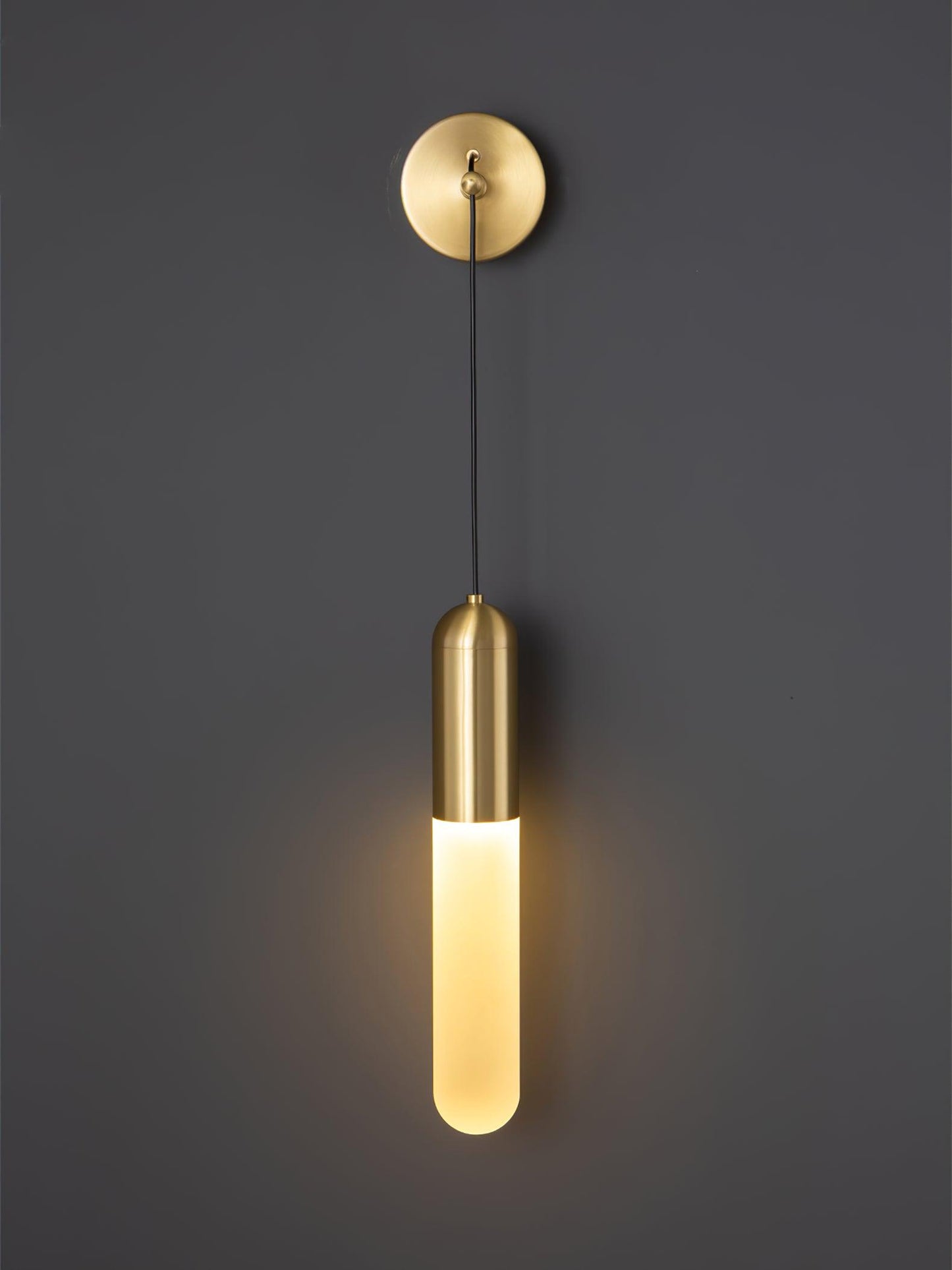 Flume Wall Light | Acrylic & Brass | Set of 2
