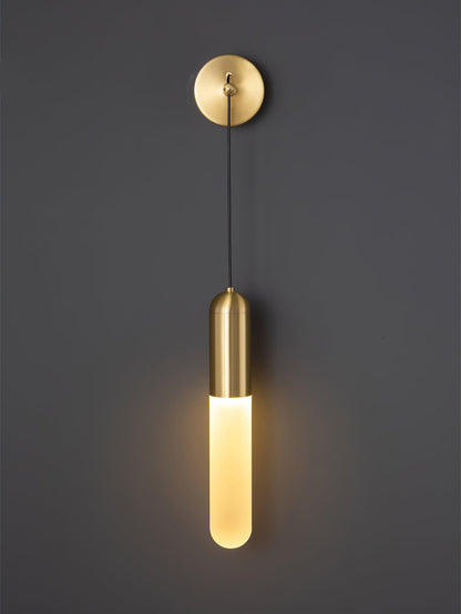 Flume Wall Light | Acrylic & Brass | Set of 2