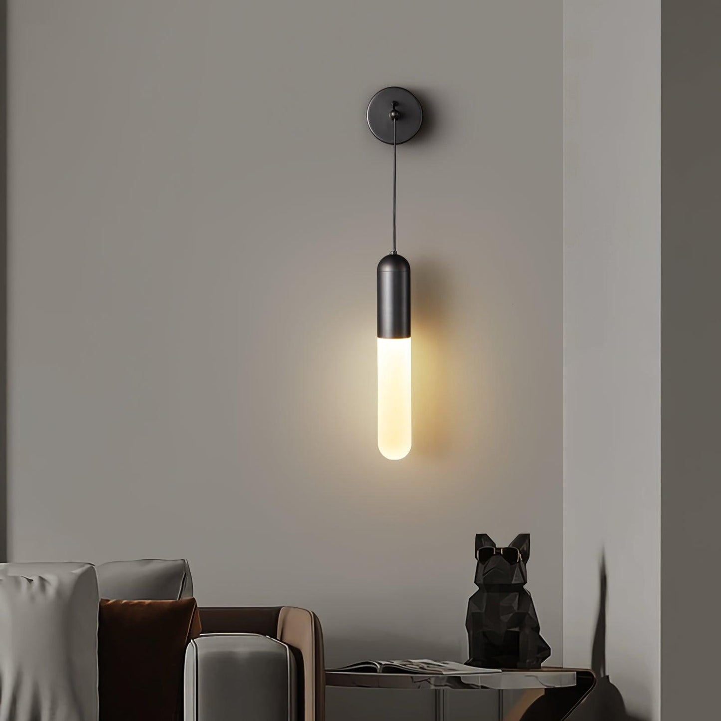 Flume Wall Light | Acrylic & Brass | Set of 2