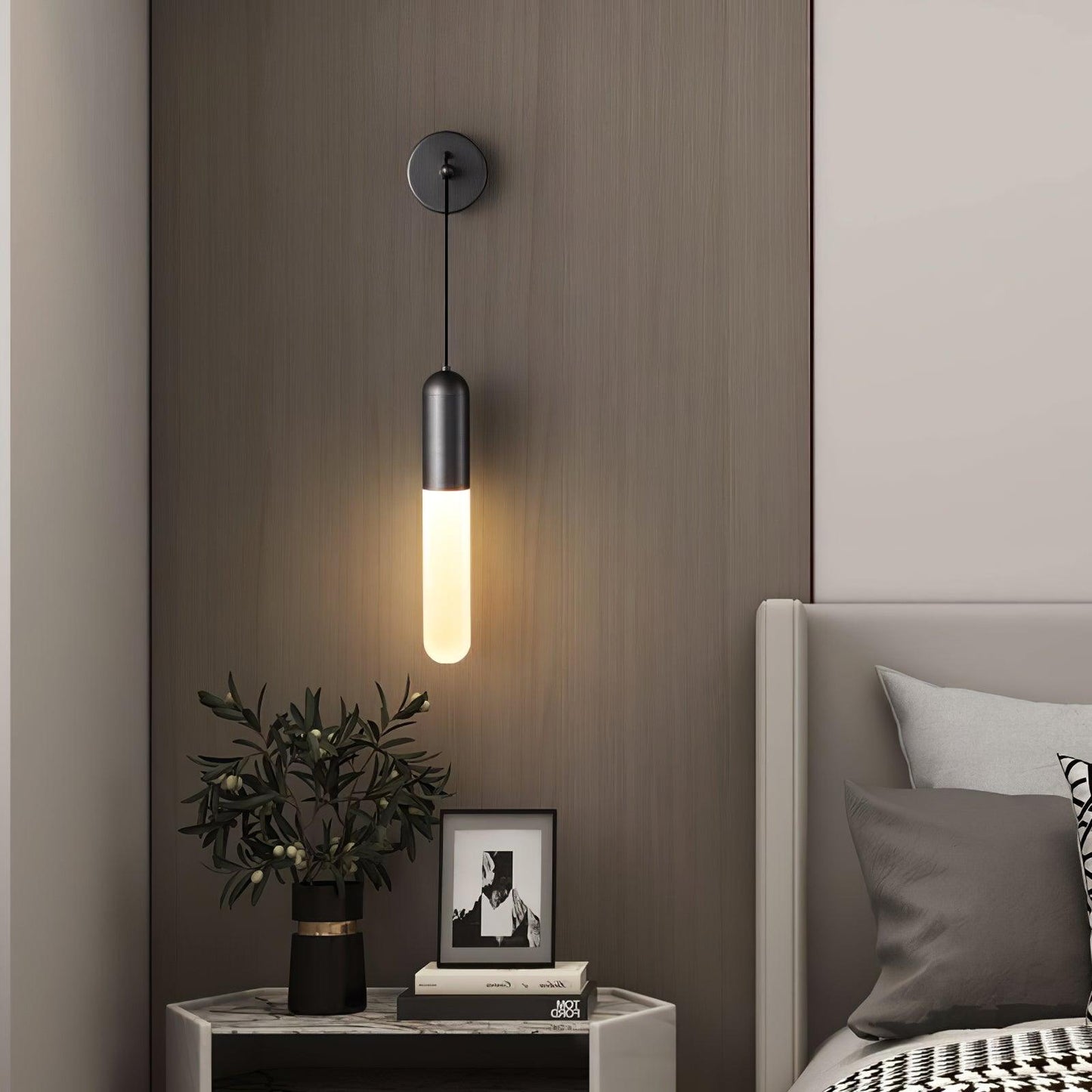 Flume Wall Light | Acrylic & Brass | Set of 2