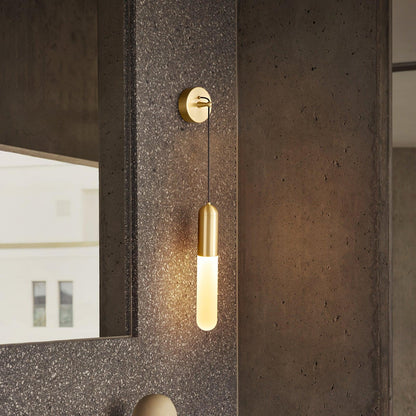 Flume Wall Light | Acrylic & Brass | Set of 2